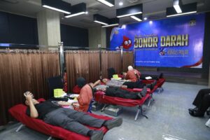 Hari Jadi ke-75 Humas Polri, Divhumas Polri Gelar Donor Darah Serentak Bersama Humas Polda Jajaran dan Media